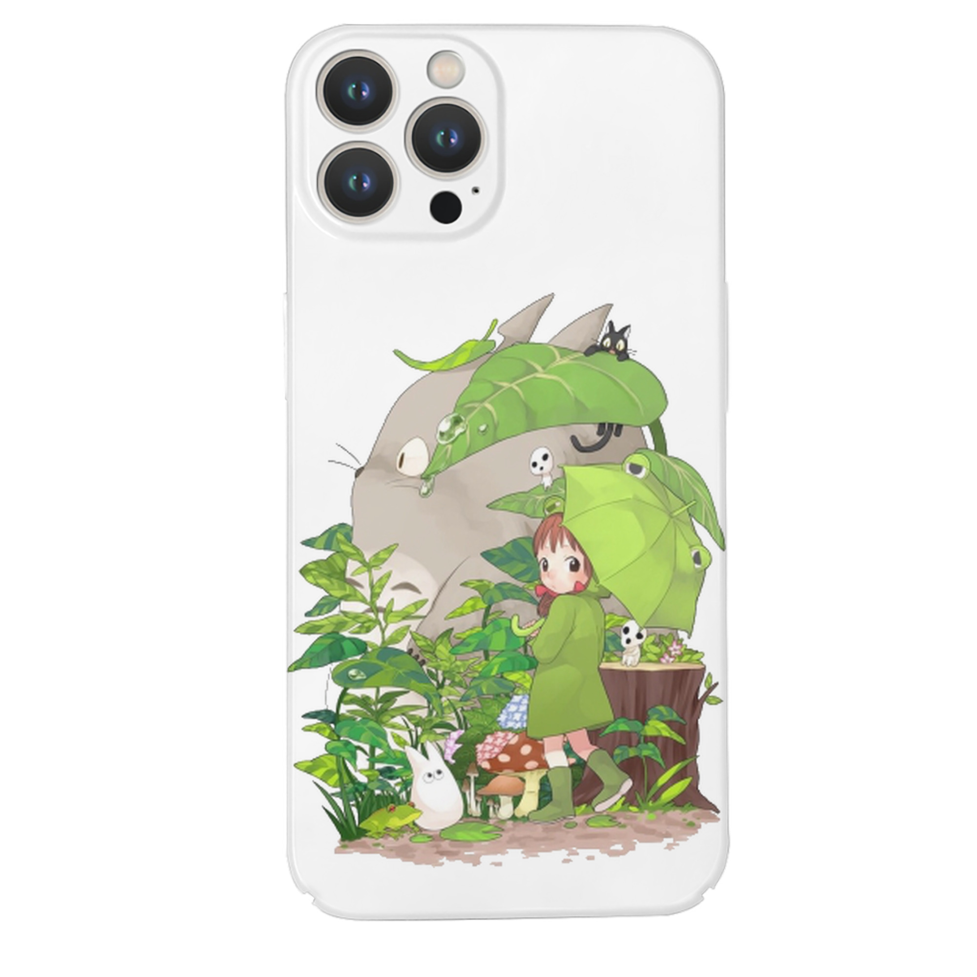 （画像用） となりのトトロ 草壁メイ 草壁サツキ My Neighbor Totoro Satsuki Kusakabe Mei Kusakabe 【iPhone 14シリーズ対応】ハードケース